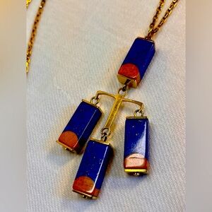 NWT Lele Sadoughi Long Statement Necklace